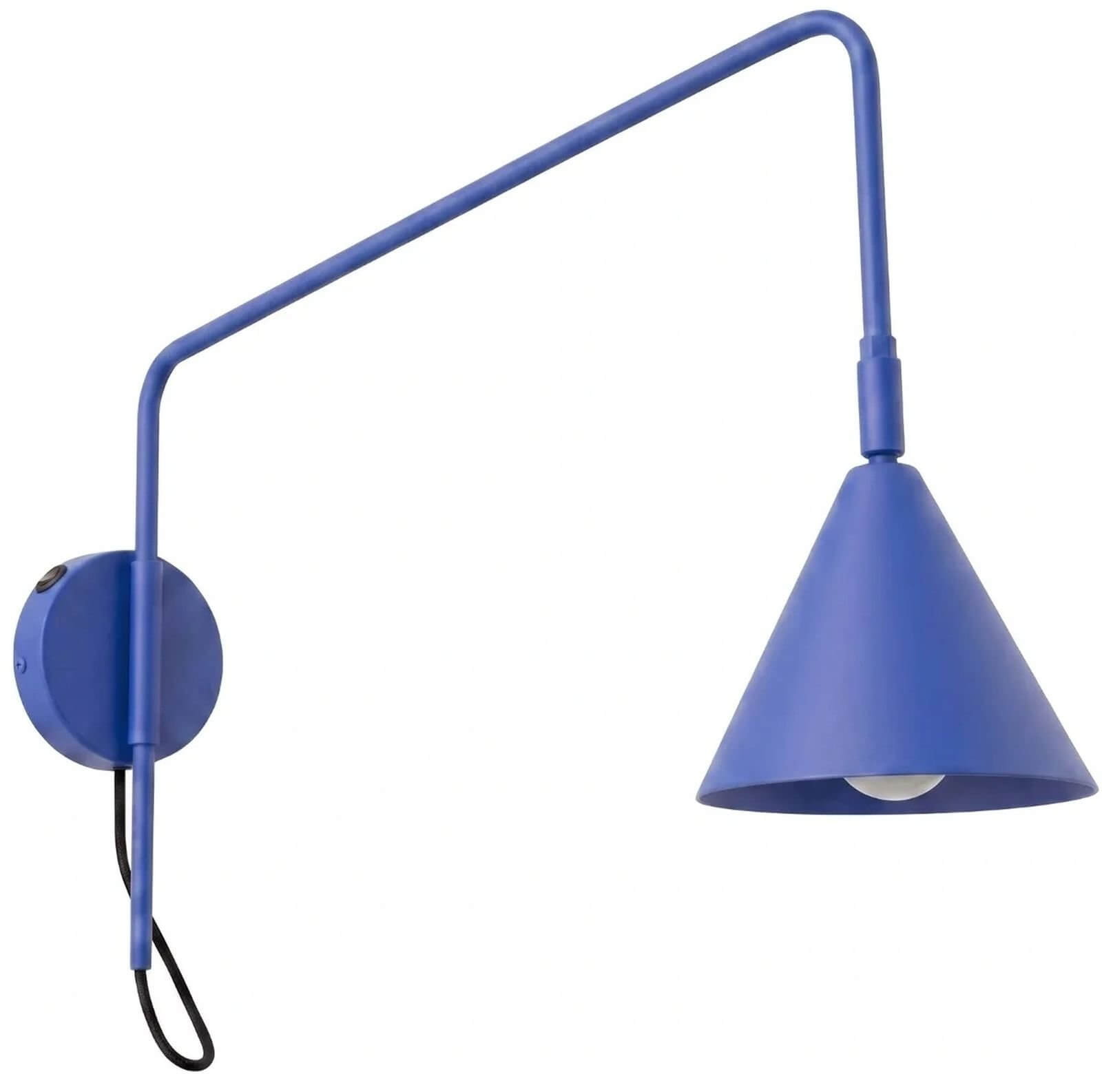 Sollux Lighting Nox lampada da parete 1x10 W blu SL.2499