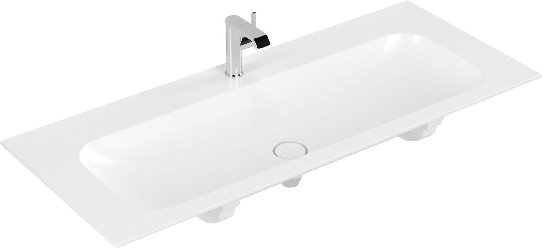 Villeroy & Boch Finion lavabo 120x50 cm rettangolare da mobile bianco lucida 4164C2RW