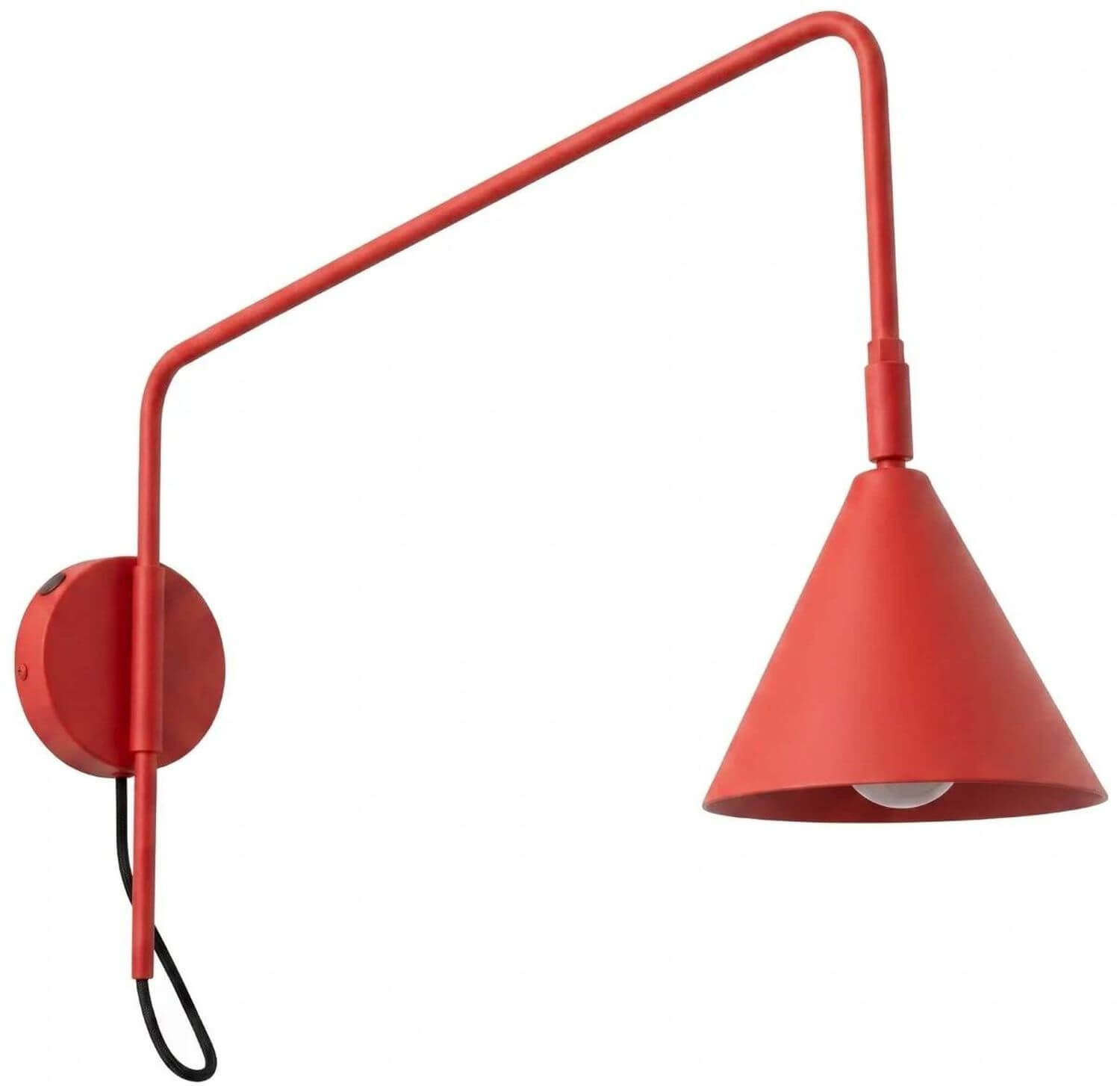 Sollux Lighting Nox lampada da parete 1x10 W rosso SL.2503