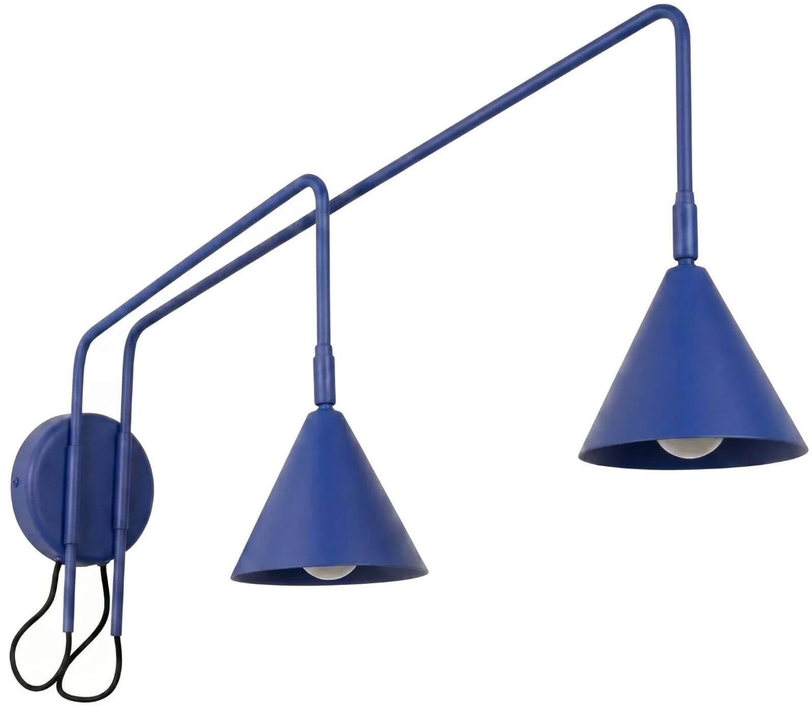 Sollux Lighting Nox lampada da parete 2x10 W blu SL.2514