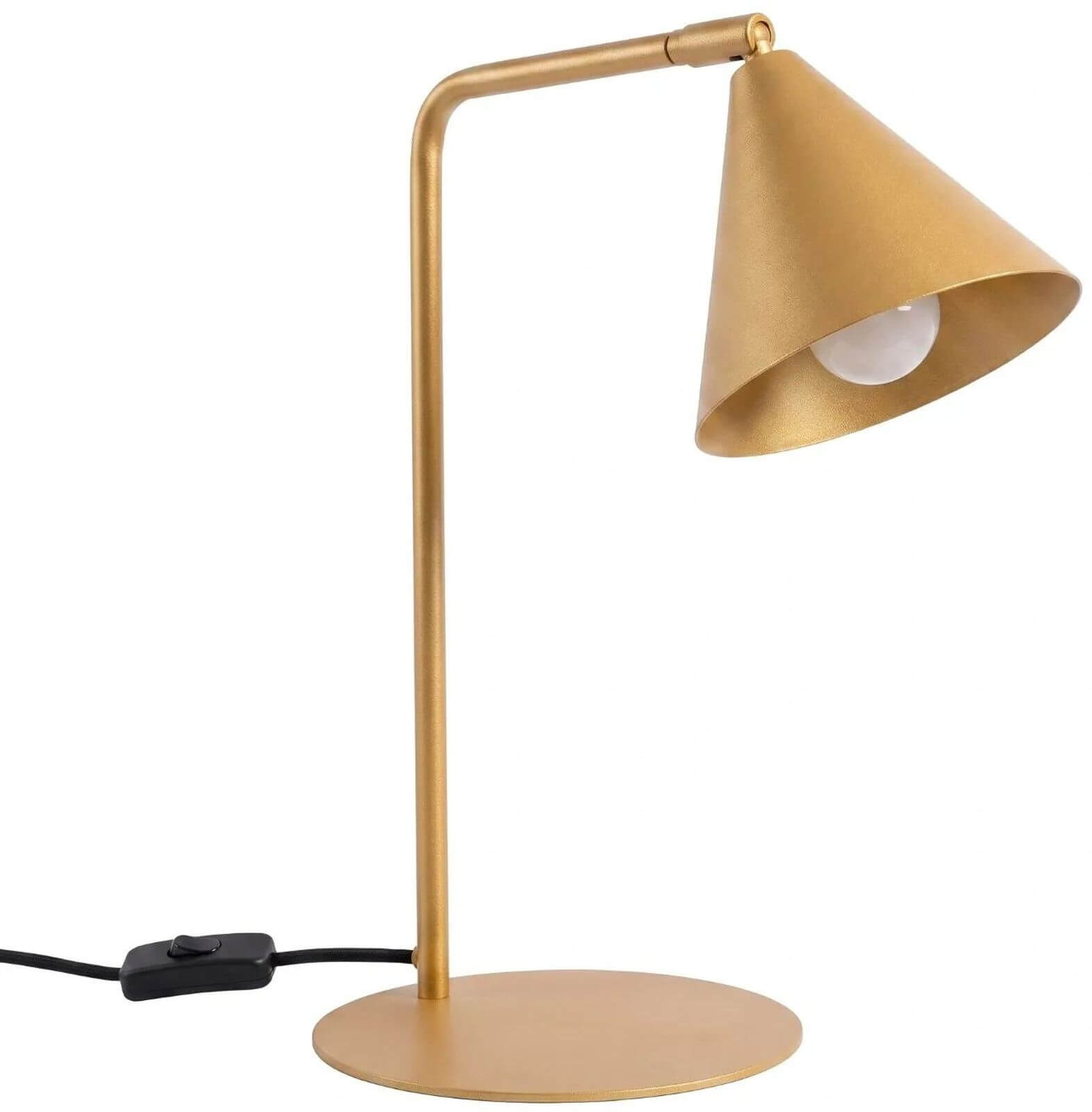 Sollux Lighting Nox lampada da scrivania 1x10 W oro SL.2568