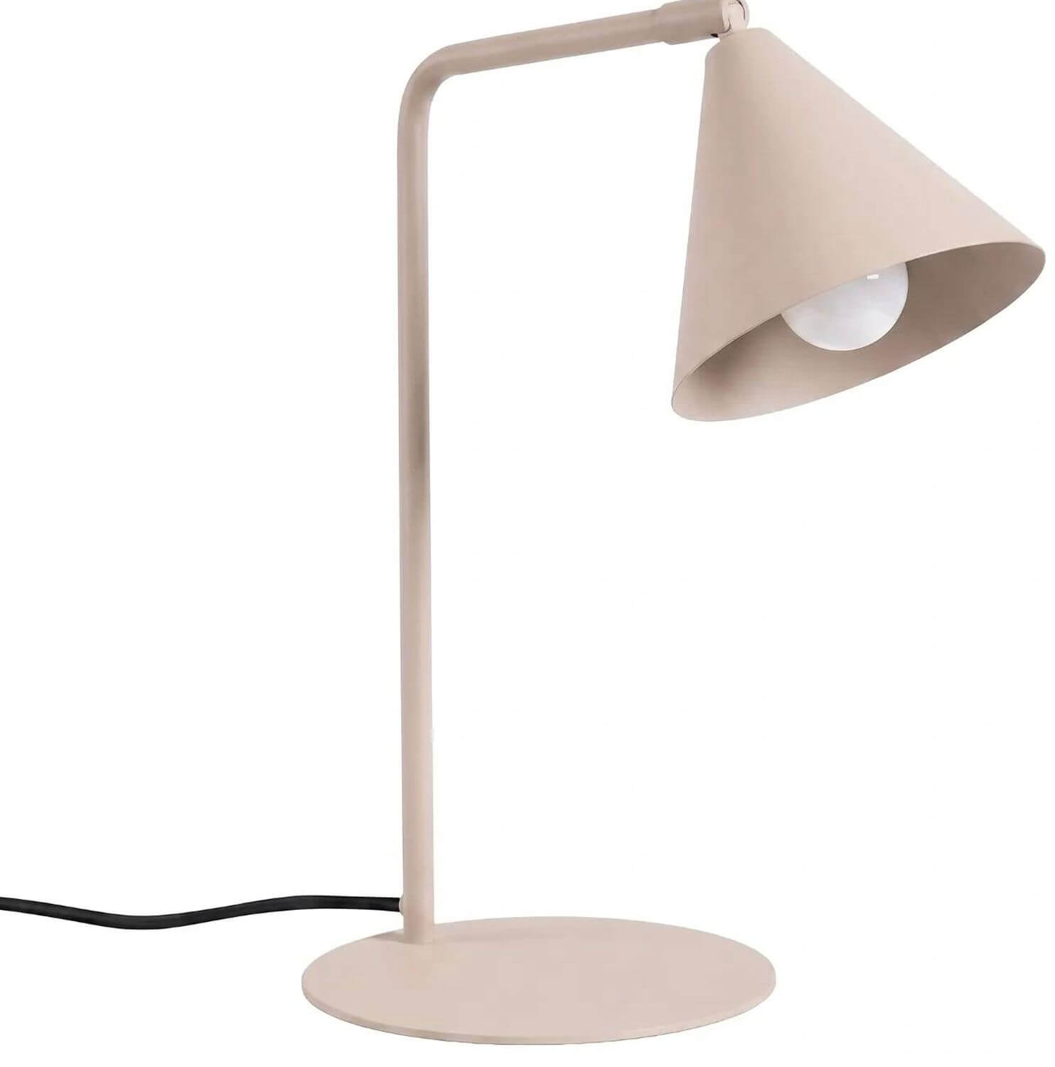 Sollux Lighting Nox lampada da scrivania 1x10 W grigio SL.2572