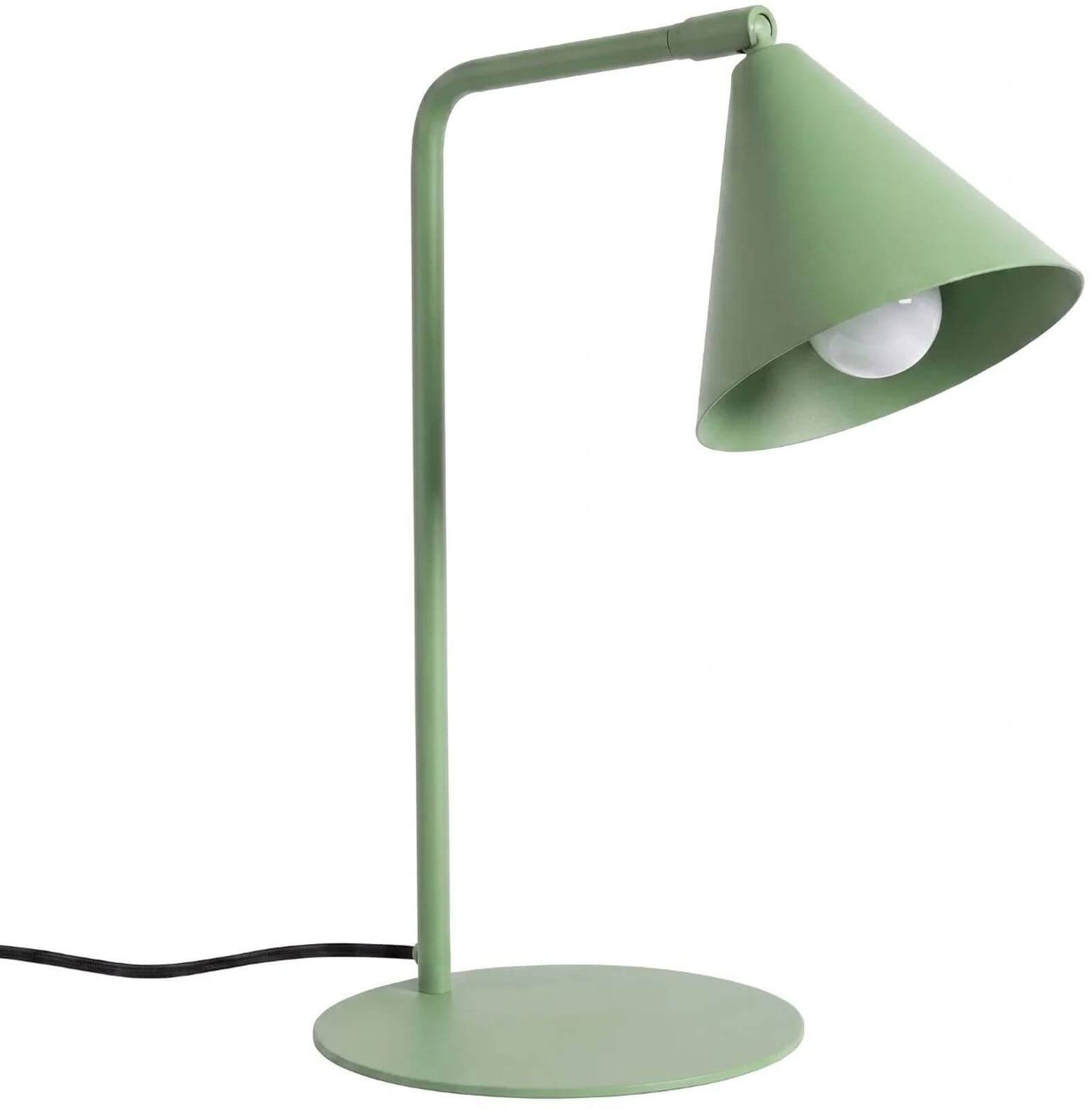 Sollux Lighting Nox lampada da scrivania 1x10 W verde SL.2576