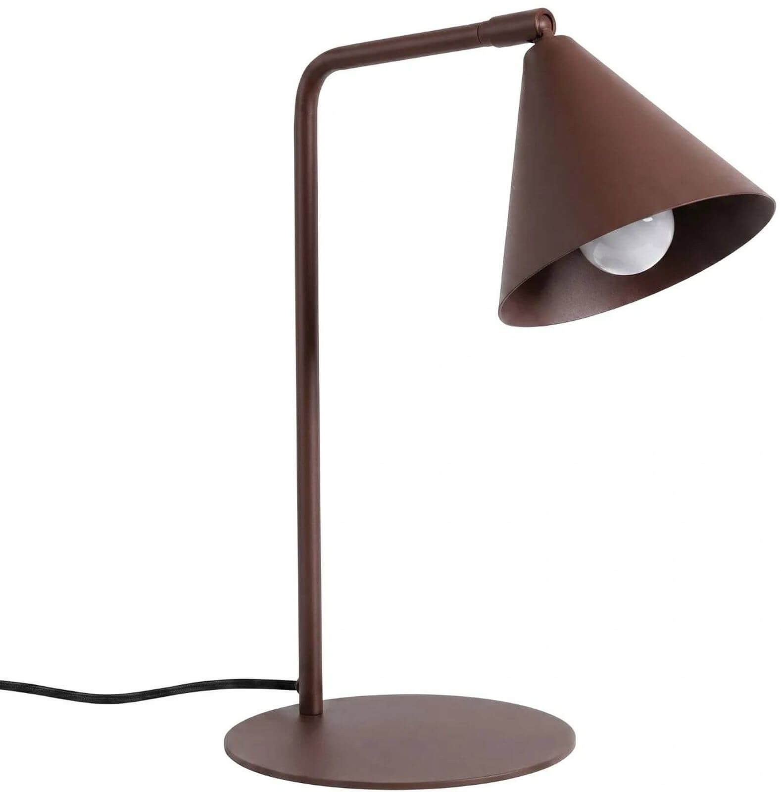 Sollux Lighting Nox lampada da scrivania 1x10 W marrone SL.2579