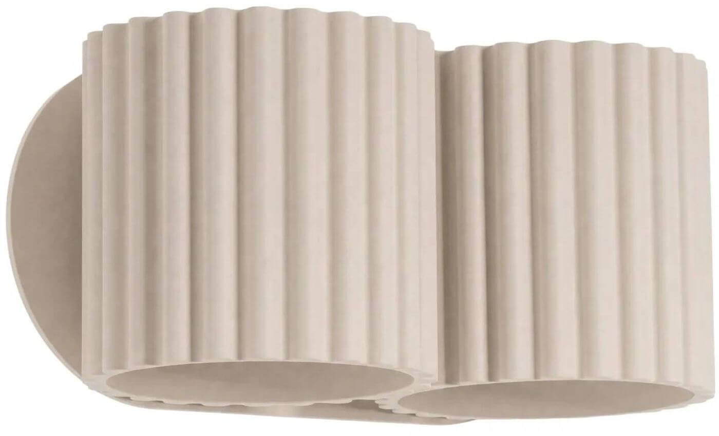 Sollux Lighting Aura lampada da parete 2x8 W grigio SL.2603