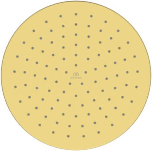Ideal Standard Idealrain soffione doccia 25x25 cm rotonda oro A8554A2