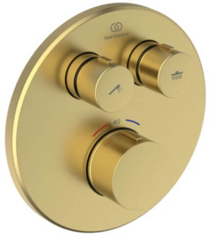 Ideal Standard Ceratherm Navigo rubinetto per doccia da incasso con termostato oro A8579A2