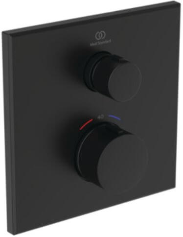 Ideal Standard Ceratherm Navigo rubinetto per doccia da incasso con termostato nero A8580XG