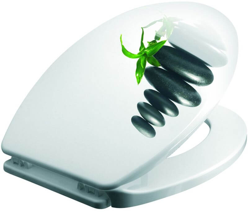 BISK Iris copriwater bianco 04153