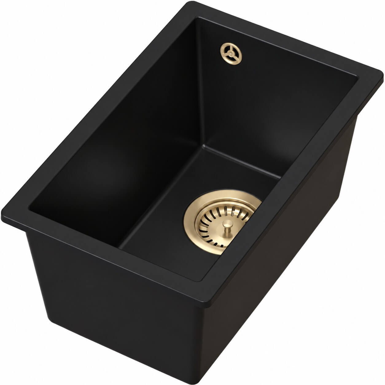 Ruvetti Lilo 35 vasca sottopiano 45x28 cm nero 3001LI_FB35_P-PVDCH