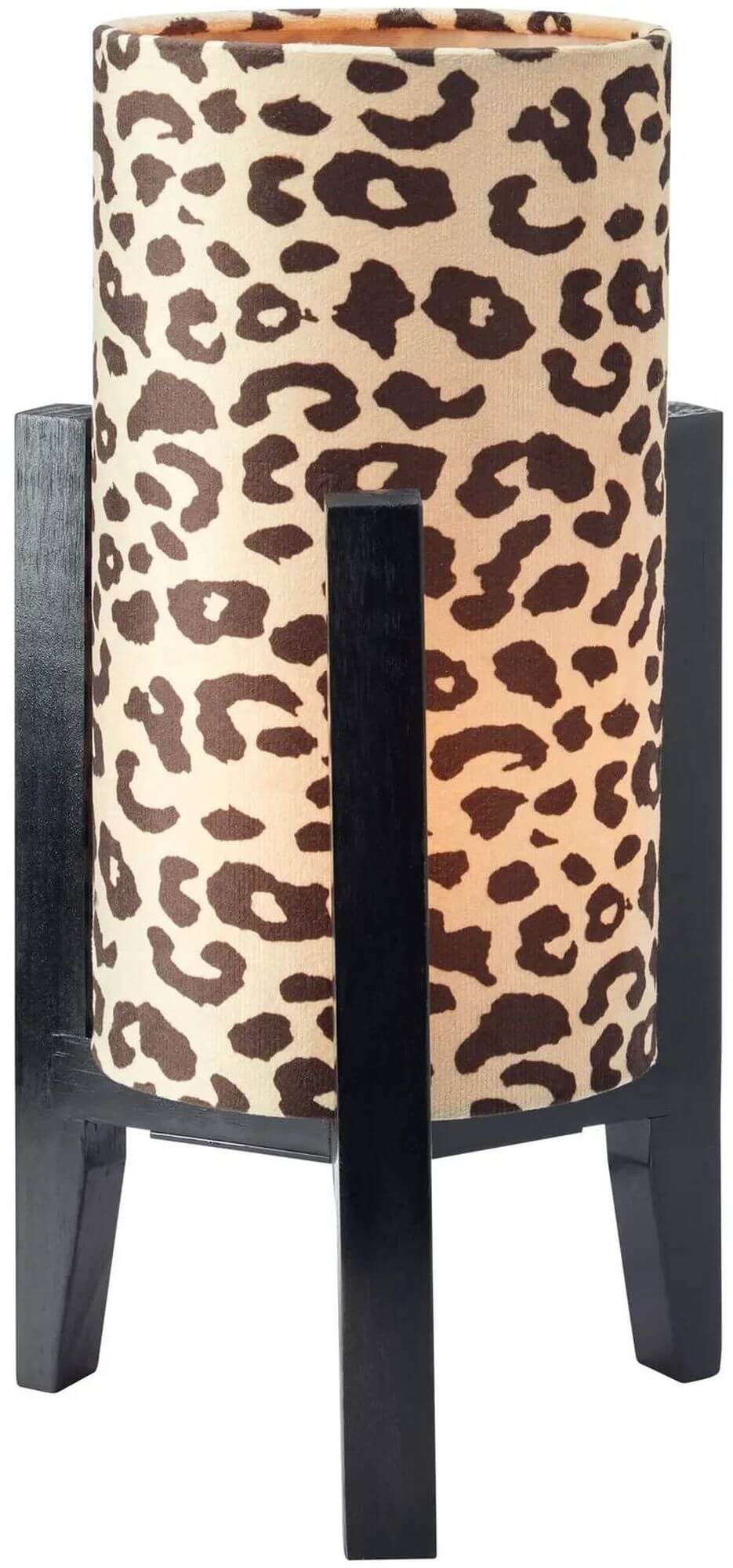 Markslöjd Eruca lampada da tavolo 1x60 W nero-marrone 109280