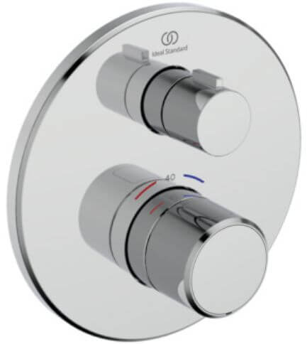 Ideal Standard Ceratherm T25 rubinetto per doccia da incasso con termostato cromo A8582AA