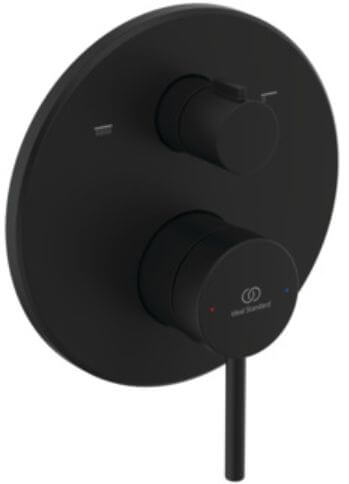 Ideal Standard Ceraline rubinetto per vasca e doccia da incasso nero A8568XG