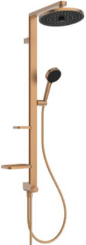 Ideal Standard Ceratwist Alu+ set doccia a parete con soffione || BD585BR