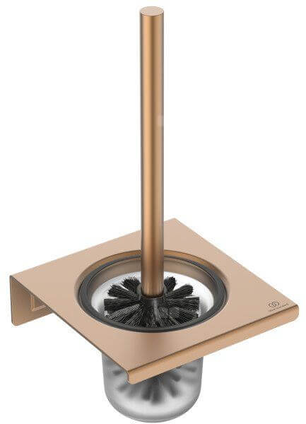 Ideal Standard Alu+ scopino wc avvitato vetro-marrone BD593BR