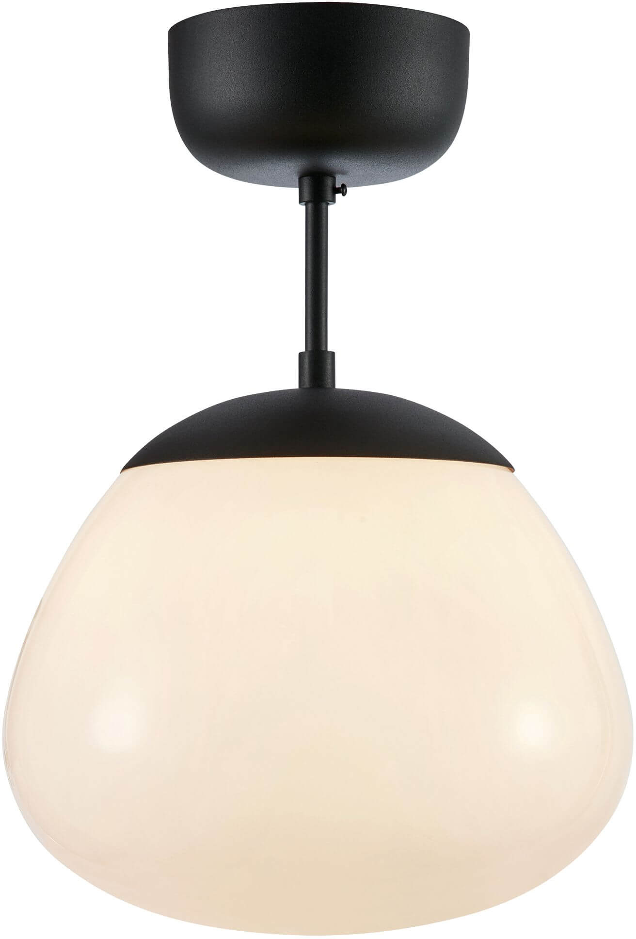 Markslöjd Rise lampada da soffitto 1x40 W bianco-nero 108543