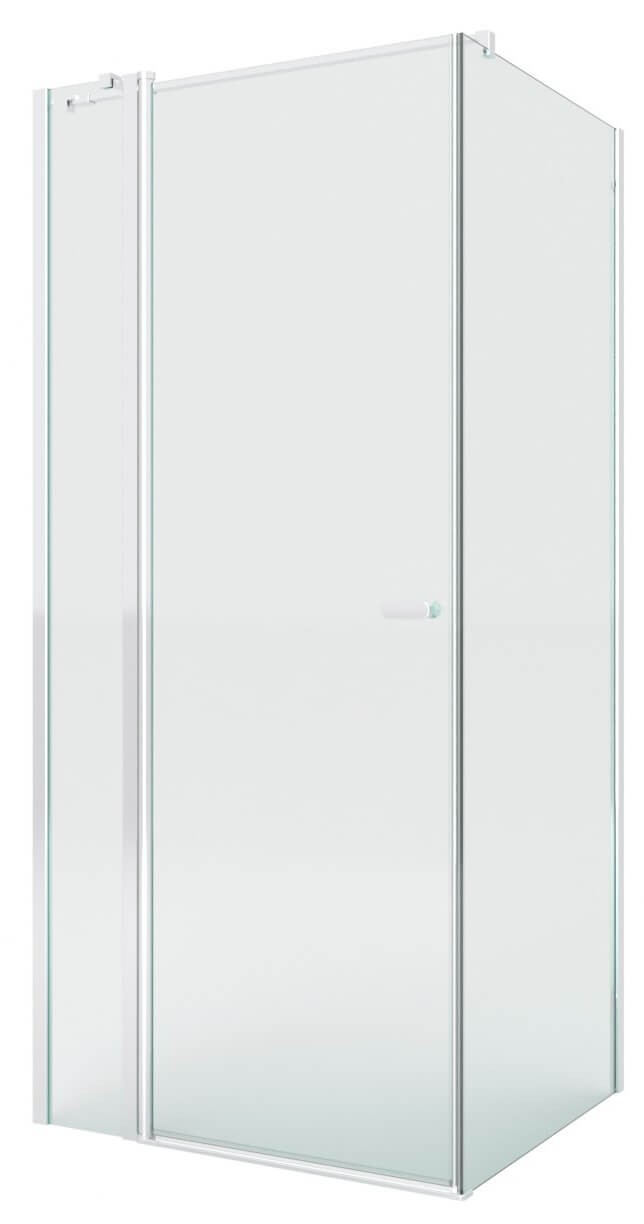 New Trendy New Soleo box doccia 90x80 cm rettangolare cromo lucida/vetro trasparente K-4347-WP