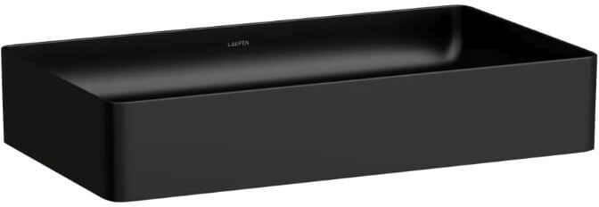 Laufen Living lavabo 60x40 cm rettangolare da appoggio nero opaca H8114347161121