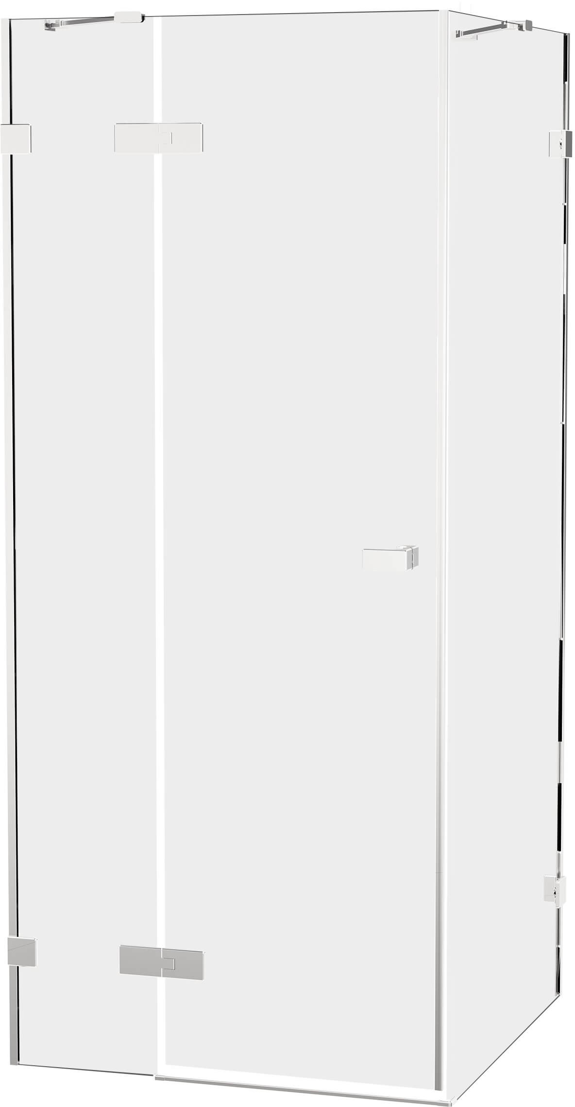 New Trendy Oxia box doccia 80x80 cm quadrato cromo lucida/vetro trasparente AXJ-0103-WU
