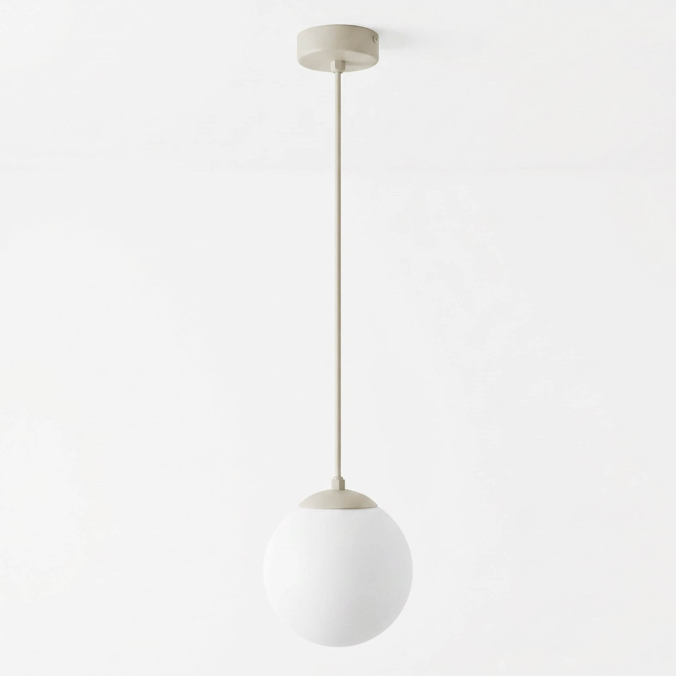 Kaja Raya lampada sospesa 1x10 W bianco-beige K-6040