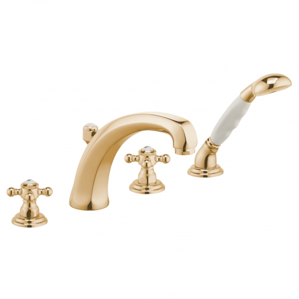 Kludi 1926 rubinetto per vasca e doccia bordo vasca oro 515244520