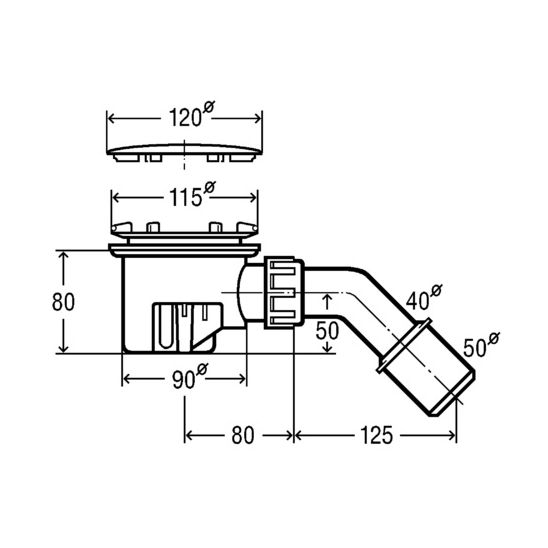 Set box doccia Ravak Blix 3B270C00Z1, piatto doccia semicircolare Ravak Ronda GPX2240132, 364786