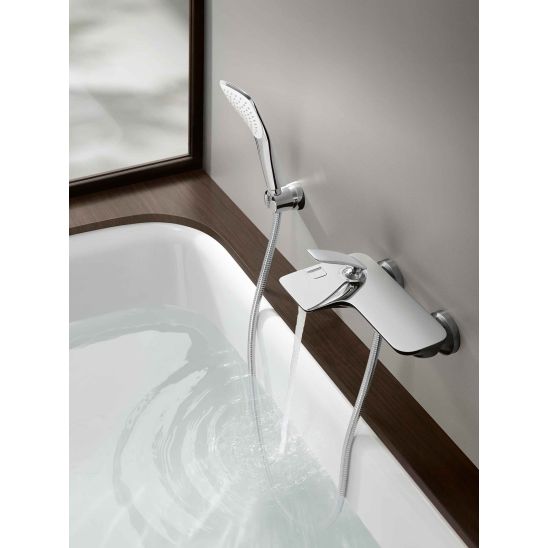 Set rubinetto per vasca e doccia Kludi Balance 524450575, rubinetto per lavabo Kludi Balance 520260575