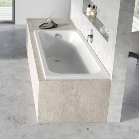 Set vasca da bagno rettangolare Ravak Chrome C731000000, sifone per vasca da bagno Ravak X01305, GPX2240015