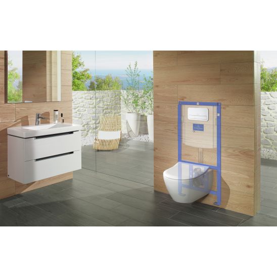Set vaso WC Villeroy & Boch Subway 2.0 5614R001, copriwater Villeroy & Boch Subway 2.0 9M68S101/9M68S1R1