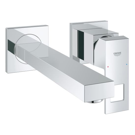 Set rubinetto per lavabo Grohe Eurocube 23447000, corpo incasso Grohe 23200002