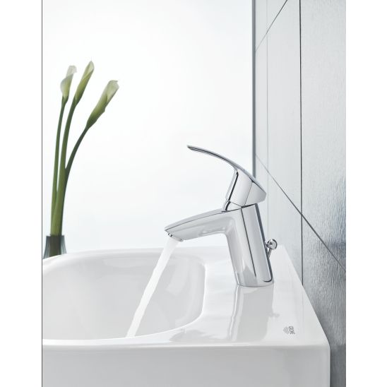 Set rubinetto per doccia Grohe Eurosmart 33555002, rubinetto per lavabo Grohe Eurosmart 33265002