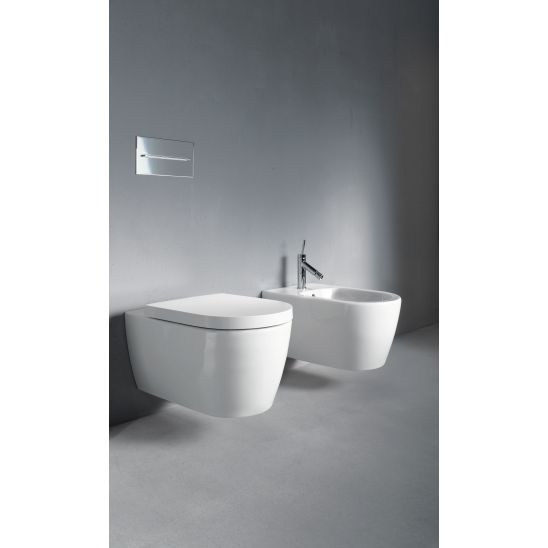 Set vaso WC Duravit ME by Starck 2529090000, copriwater Duravit ME by Starck 0020090000