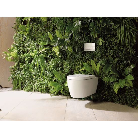 Set vaso WC Duravit ME by Starck 2529090000, copriwater Duravit ME by Starck 0020090000