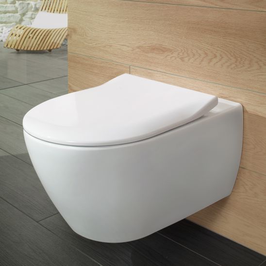Set combi-pack set con copriwater Villeroy & Boch Subway 2.0 5614R2R1, modulo di installazione Villeroy & Boch ViConnect 92242700, 92249068