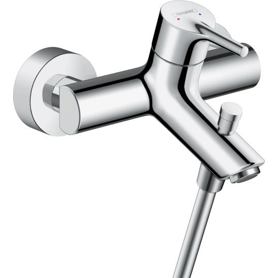 Set rubinetto per vasca e doccia Hansgrohe Talis S 72400000, rubinetto per lavabo Hansgrohe Talis S 72020000, 26421400