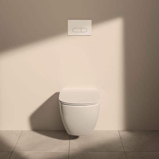 Set vaso WC Ideal Standard Tesi T007901, modulo di installazione Tece Base 9400407, T352701, 9.240.400