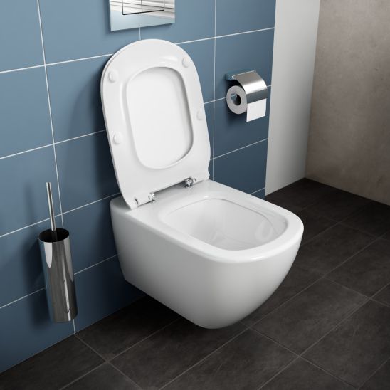 Set vaso WC Ideal Standard Tesi T007901, modulo di installazione Tece Base 9400407, T352701, 9.240.400