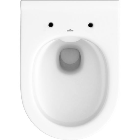 Set modulo di installazione con placca di comando e guarnizione Oltens Triberg 58300100, vaso WC Cersanit City K35-025, K98-0146