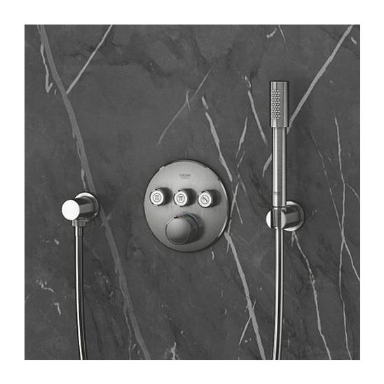 Set rubinetto per vasca e doccia Grohe Essence 33624DC1, doccetta Grohe Rainshower SmartActive 130 26574DC0, 27074DC0, 28362DC1