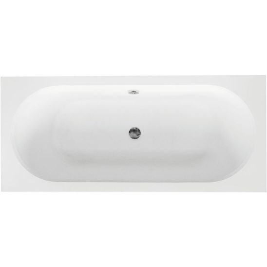 Set vasca da bagno rettangolare Besco Vitae #WAV-160-PK, rivestimento per vasca da bagno Besco Vitae #OAV-160-PK