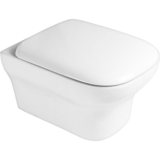 Set vaso WC Oltens Gulfoss 42003000, copriwater Oltens Gulfoss 45105000