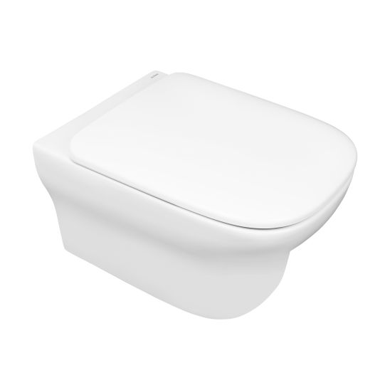 Set vaso WC Oltens Gulfoss 42003000, copriwater Oltens Gulfoss 45105000
