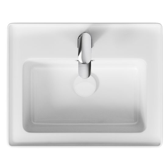 Set armadietto Cersanit Crea S924-007, lavabo Cersanit Crea K114-005
