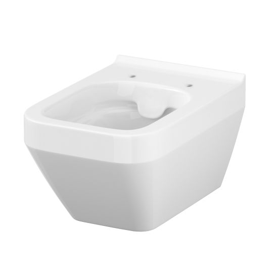 Set vaso WC Cersanit Crea K114-016, copriwater Cersanit Crea K98-0178