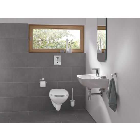 Set modulo di installazione con placca di comando e guarnizione Grohe Solido 39930000, vaso WC Grohe Bau Ceramic 39427000, 39492000