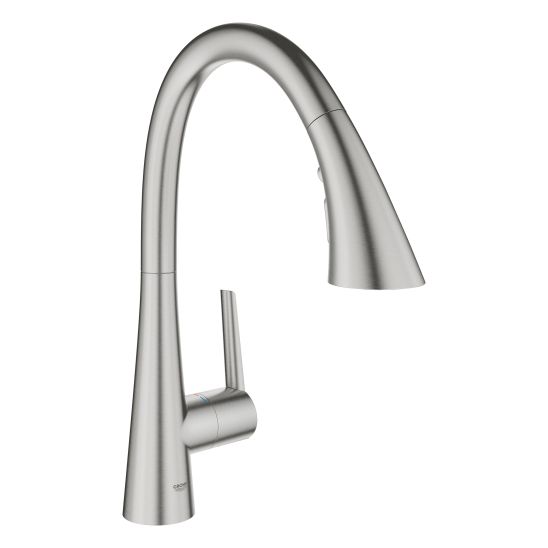 Set rubinetto da cucina Grohe Zedra 32294DC2, lavello in granito Grohe K700 31654AP0