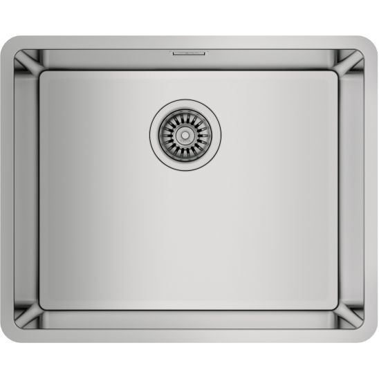 Set lavello in acciaio Teka Be Linea 115000005, rubinetto da cucina Oltens Skafta 35206100