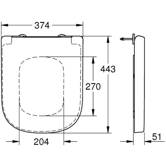 Set vaso WC Grohe Euro Ceramic 3932800H, modulo di installazione con placca di comando Grohe Solido 38811KF0, 39331001