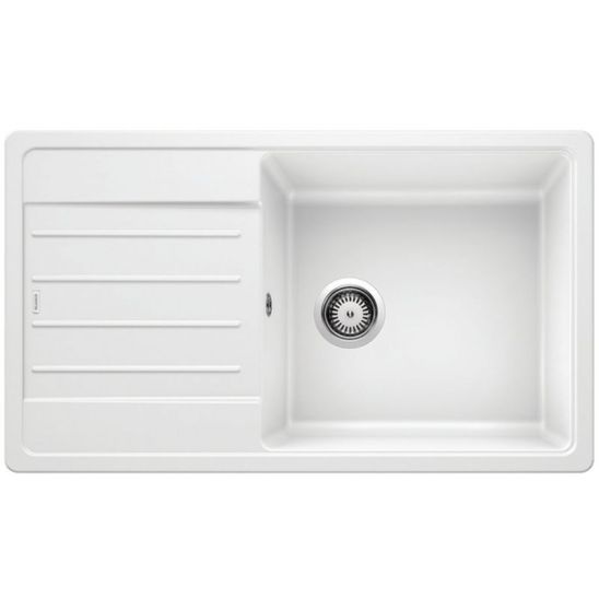 Set lavello in granito Blanco Legra XL 6 S 523328, rubinetto da cucina Blanco Mida 517742