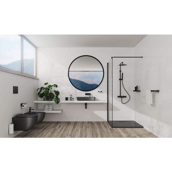 Set porta doccia Deante Kerria Plus KTSXN42P, parete doccia walk-in Deante Kerria Plus KTS_N39P